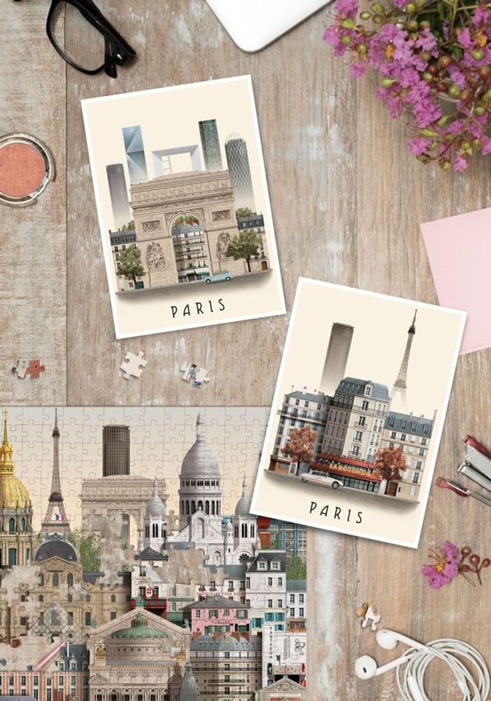 Card shop - Paris post cards - MARTIN SCHWARTZ