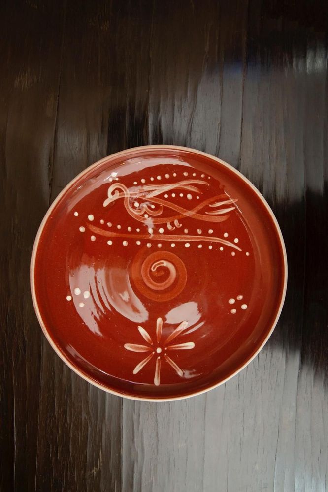 Everyday plates - Anthologist Ceramic Dinner Plate Red Clay, Pagoni - ANTHOLOGIST