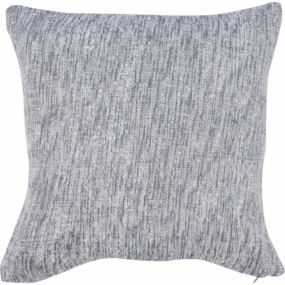 Fabric cushions - Saaga Embroidered Cushion Cover Silver 45x45 cm - PENTIK