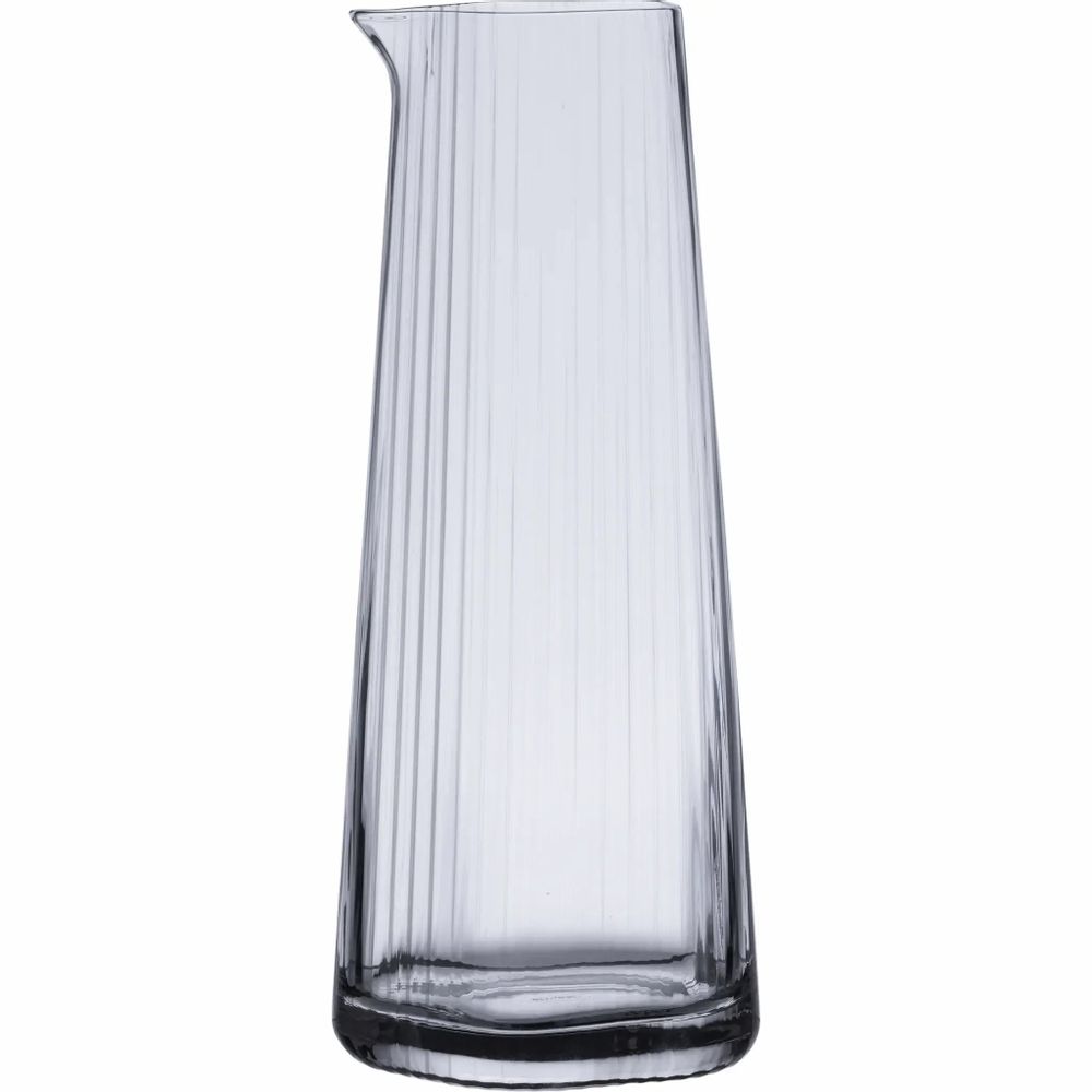 Carafes - Vuolle Pichet Stripe Transparent 0,85 l - PENTIK