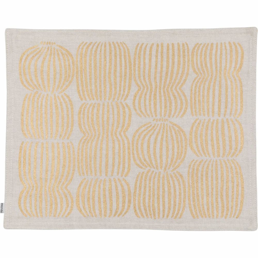 Placemats - Vilja Placemat Gold 35x45 cm - PENTIK