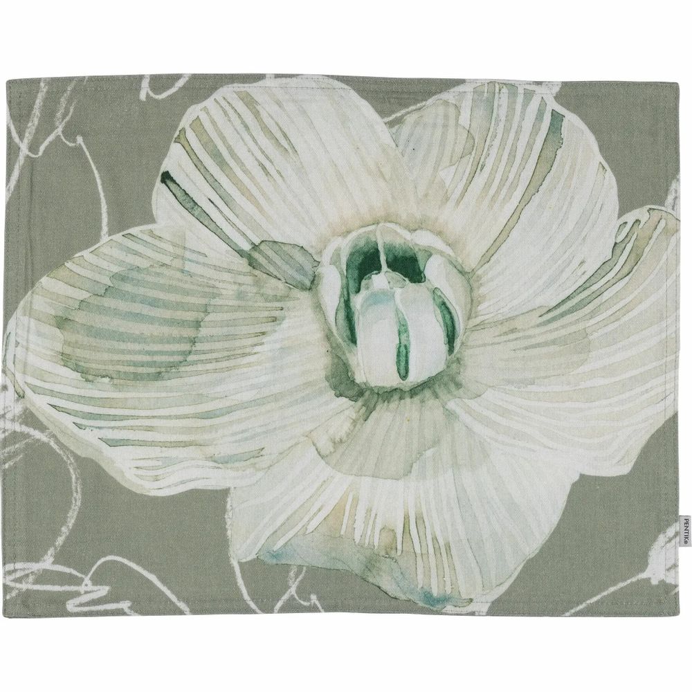 Sets de table - Set de table enduit Haave Vert 35x45 cm - PENTIK