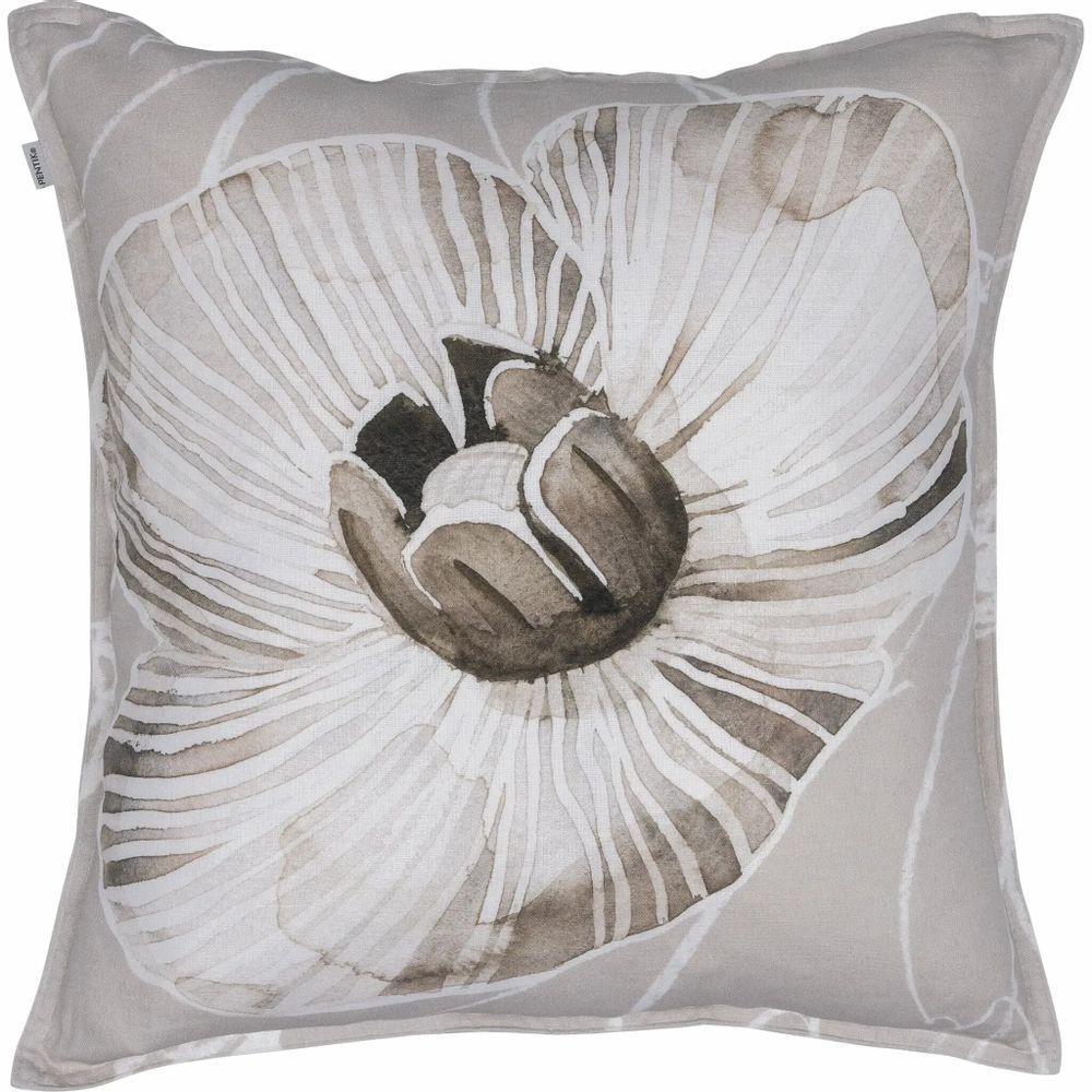 Fabric cushions - Haave Cushion Cover Halflinen White 45x45 cm - PENTIK