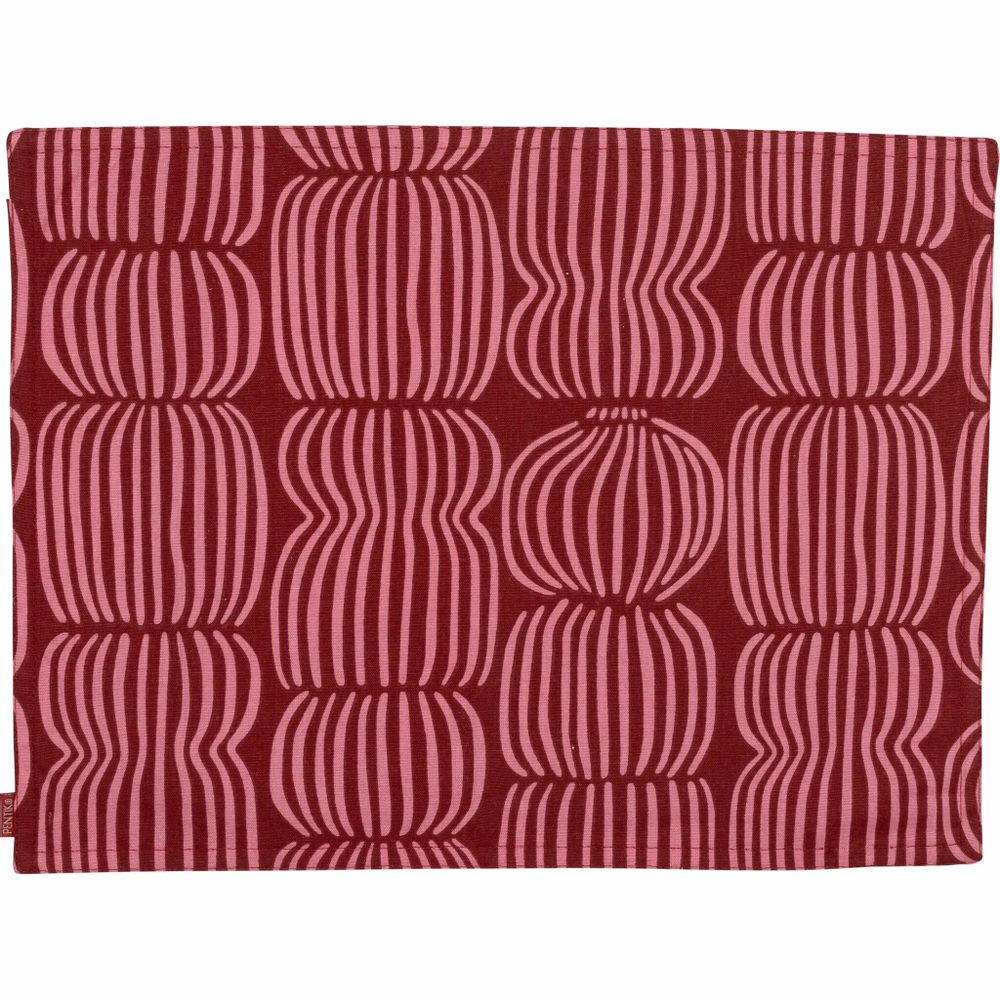 Placemats - Vilja Coated Placemat Red 35x45 cm - PENTIK