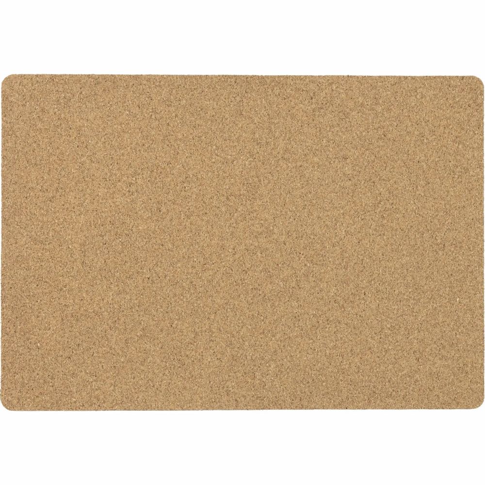 Placemats - Saaga Coated Placemat Cork Grey 30x43 cm - PENTIK