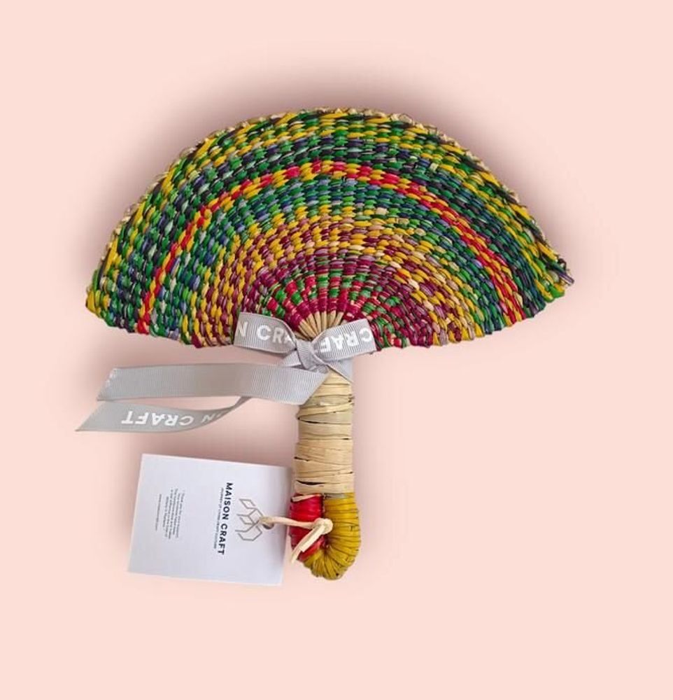 Autres décorations murales - Tropical Hand Fan - MAISON CRAFT