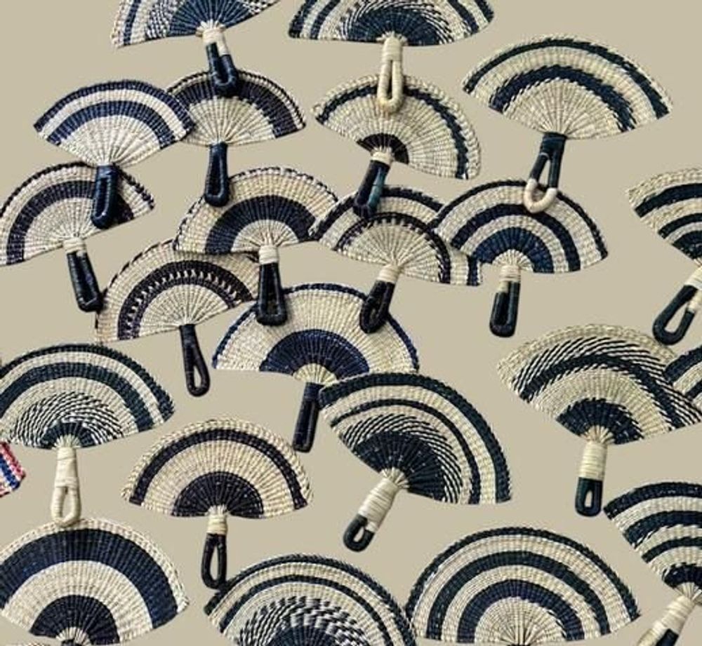 Autres décorations murales - Tropical Hand Fan - MAISON CRAFT