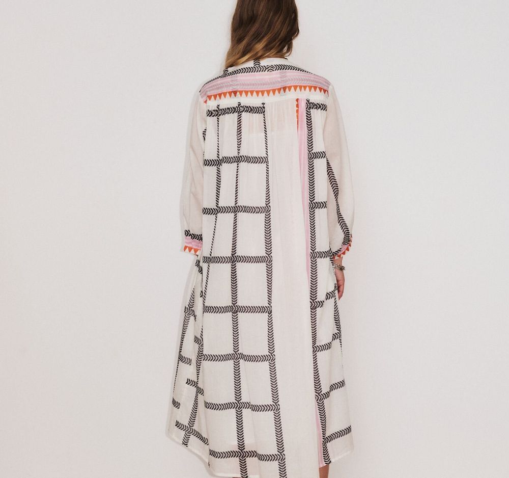 Prêt-à-porter - 6 . ROBE LONG ML SOLENE - STELLA FOREST