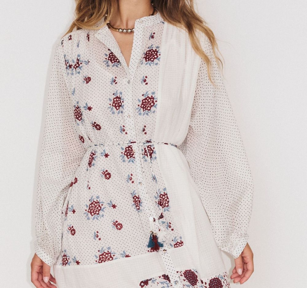 Apparel - 14. LONG ML SUNNY DRESS - STELLA FOREST