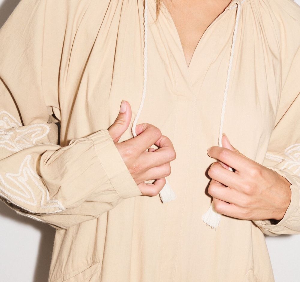 Apparel - 113. ALMA LONG ML DRESS - STELLA FOREST