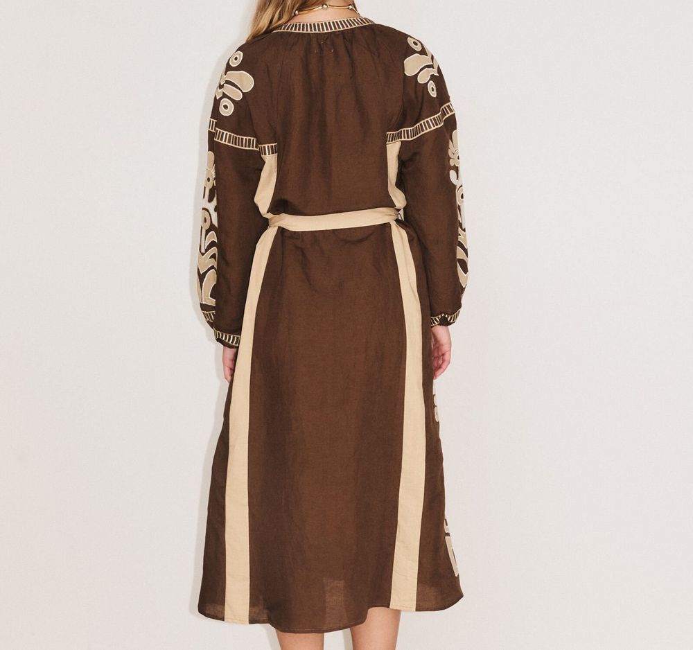 Prêt-à-porter - 114 . ROBE LONG ML ANOUCK - STELLA FOREST