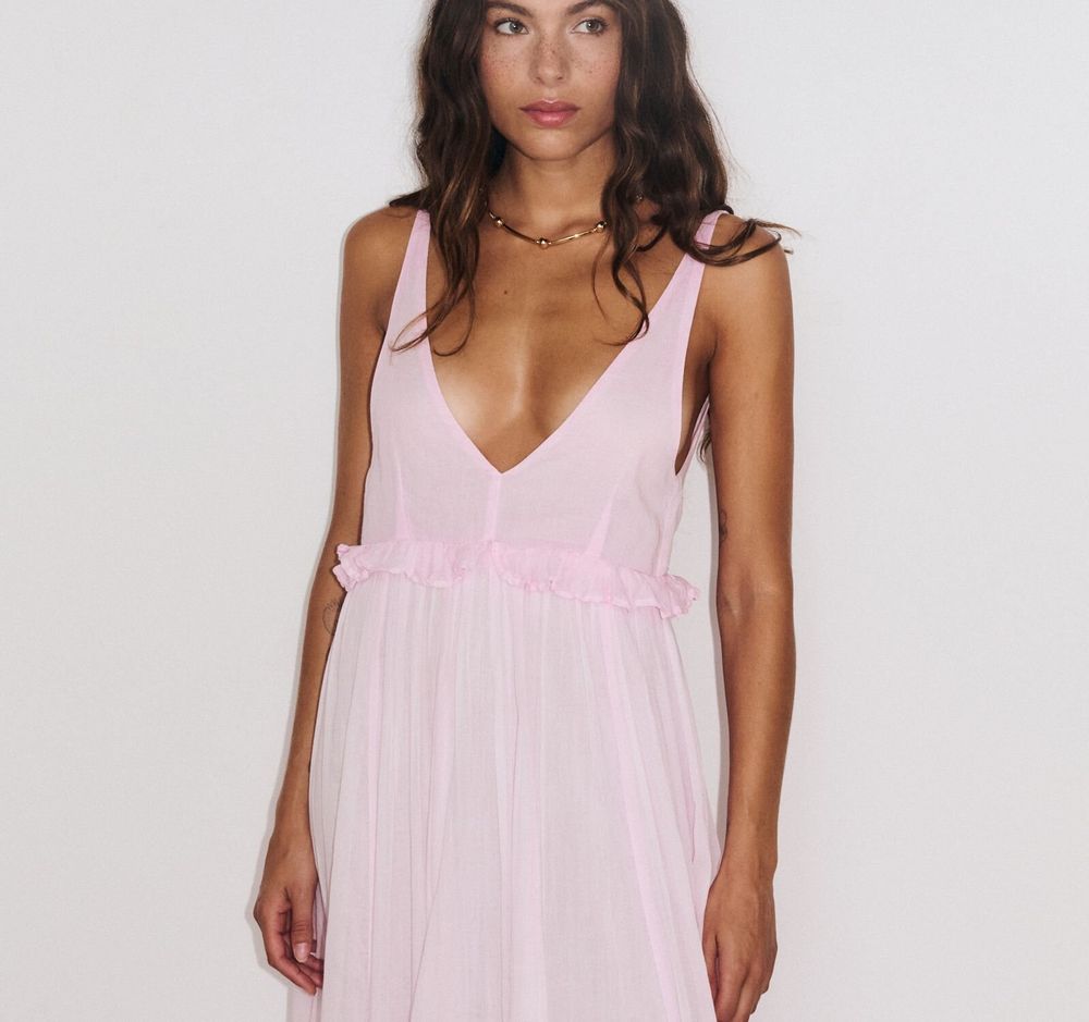 Apparel - 301. GAIA MAXI DRESS WITH STRAPS - STELLA FOREST