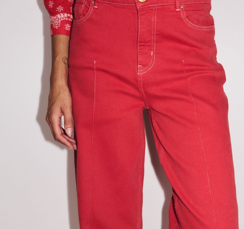 Apparel - 402. JULIETTE WIDE PANTS - STELLA FOREST