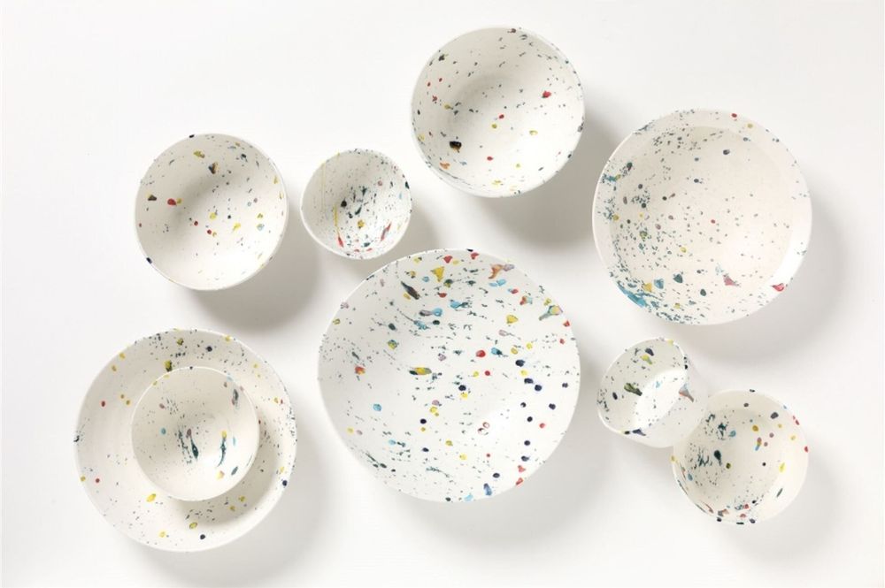 Assiettes au quotidien - [DOGA] Série Millet, porcelaine blanche - DOGA