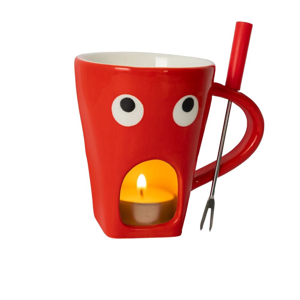 Coffee and tea - GLASS MUG AND FONDUE MUG - FISURA
