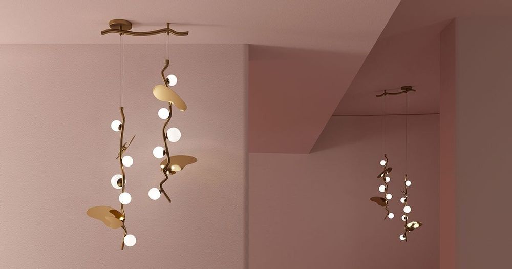 Plafonniers - Lampe suspendue en forme d'amande - CREATIVEMARY