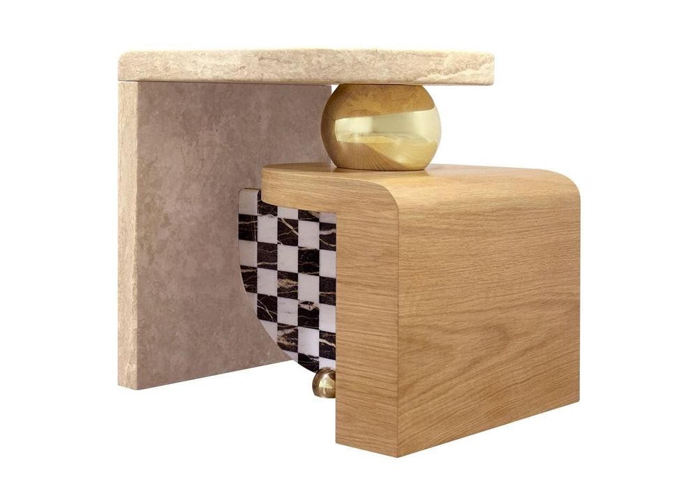 Other tables - Bohld Side Table Made in Portugal by Malabar - MALABAR