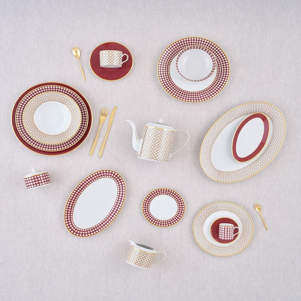 Formal plates - Ruby - PORCEL
