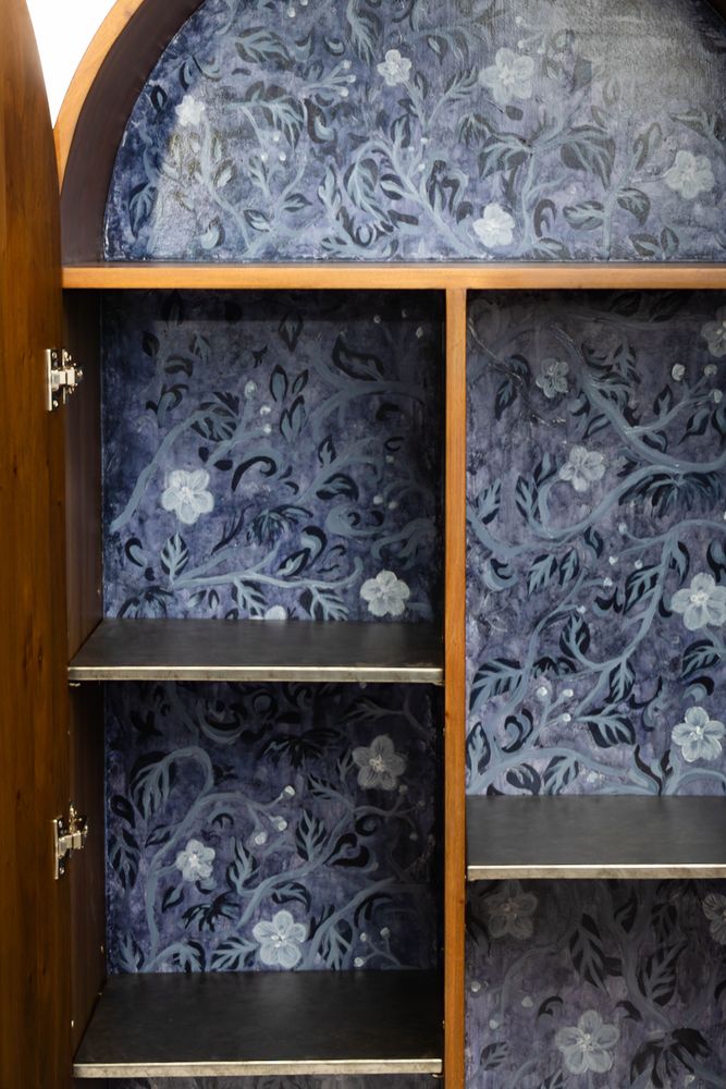 Armoires - FLORA CURIO CABINET - GENTEEL HOME