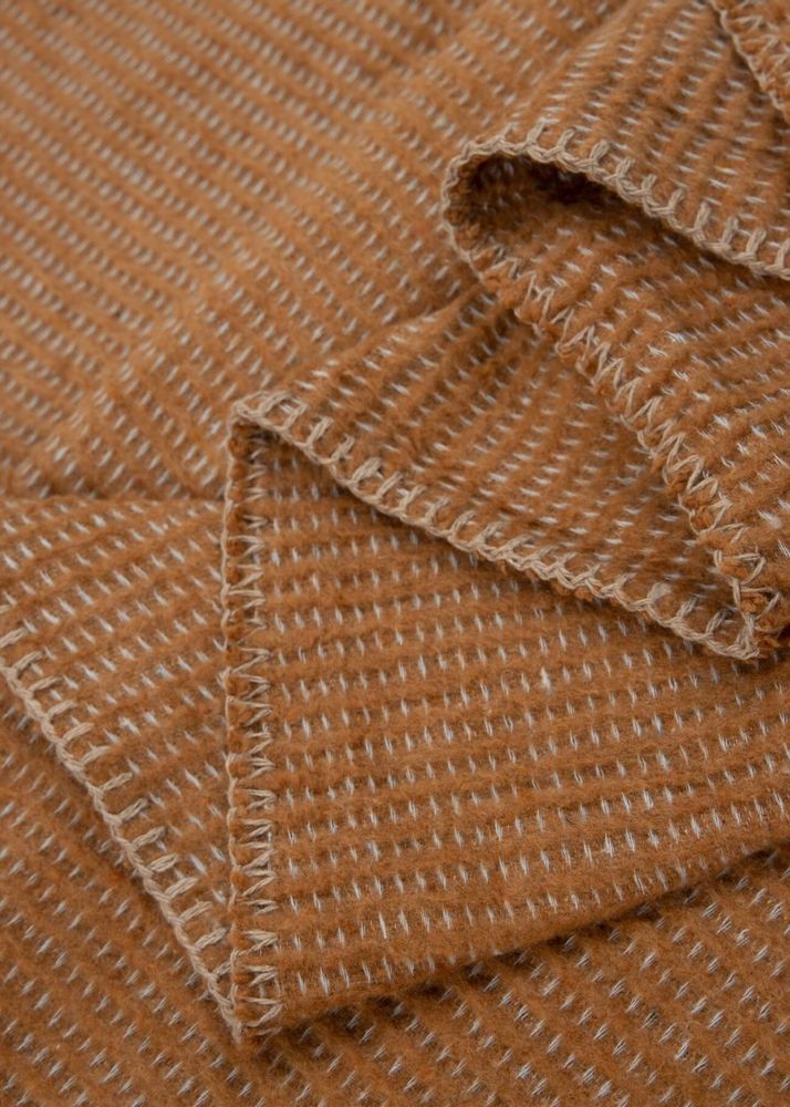 Throw blankets - Blanket Atlas , 150x200cm, brown - DILIOS