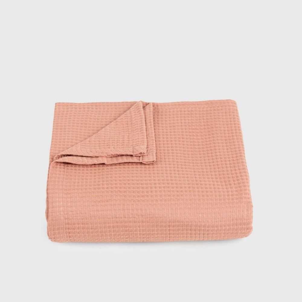 Throw blankets - Bedspread SIESTA 220X230cm, peach - DILIOS