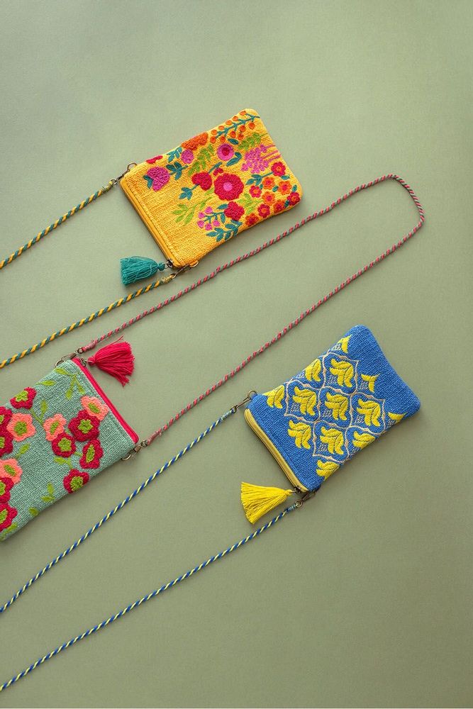 Bags and totes - Shoulder Bag FLOWERS & BLOSSOM - TRANQUILLO