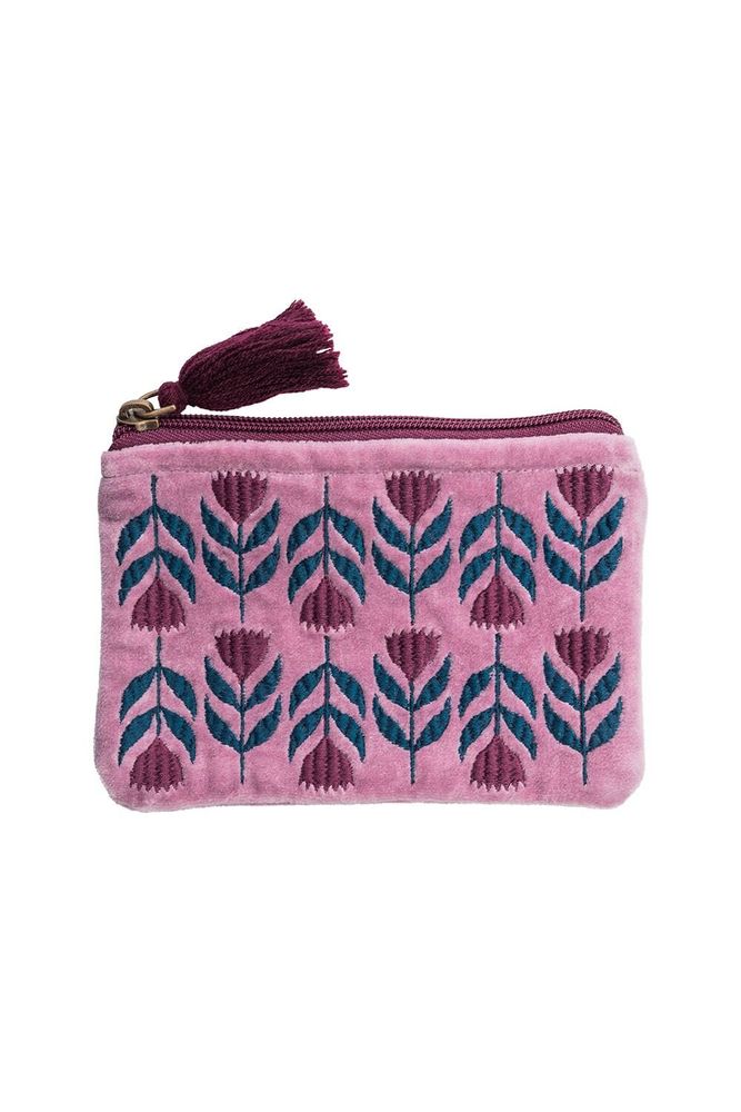 Bags and totes - Velvet Bag FLORAL - TRANQUILLO