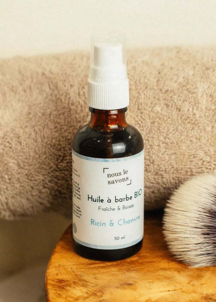 Beauty products - Organic beard oil - NOUS LE SAVONS