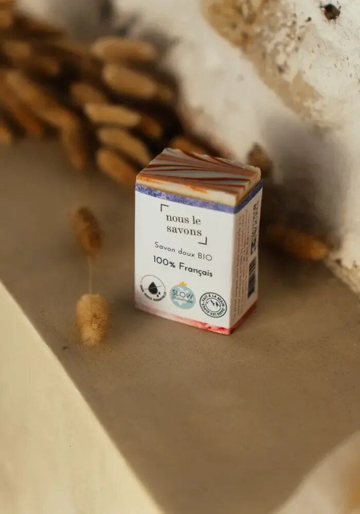 Cosmétiques - Savon bio doux 100% Français - NOUS LE SAVONS