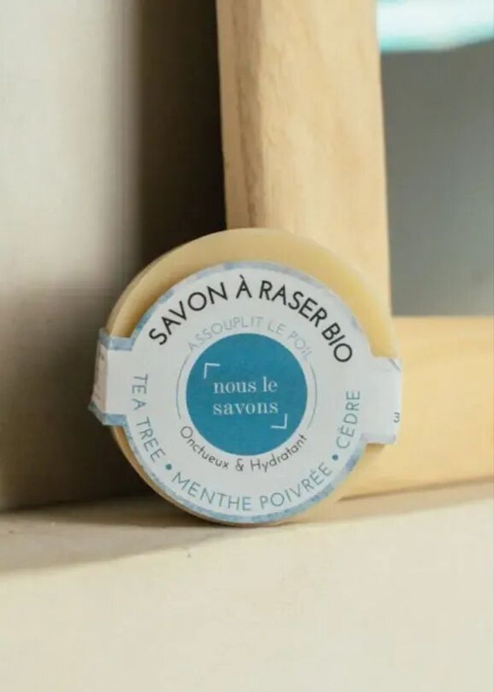 Beauty products - Organic shaving soap - NOUS LE SAVONS