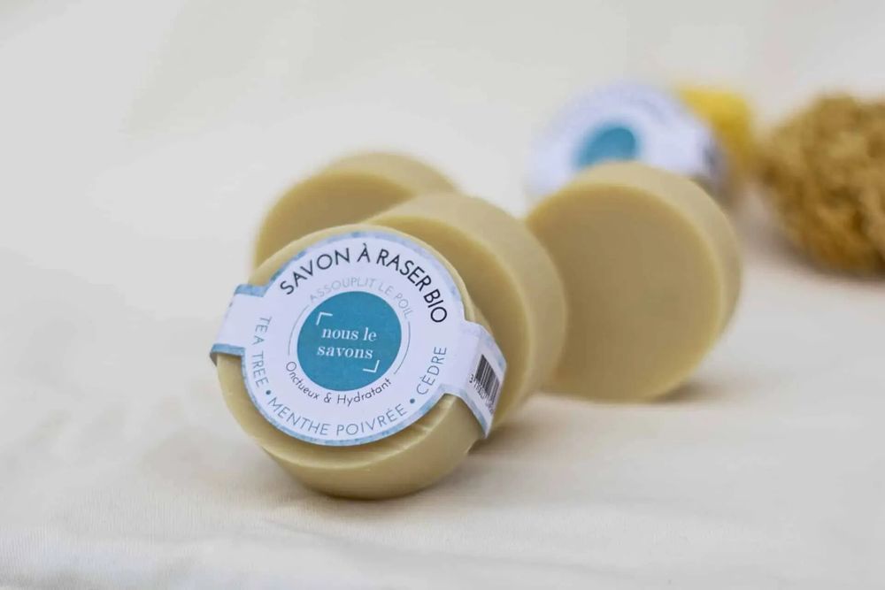 Beauty products - Organic shaving soap - NOUS LE SAVONS