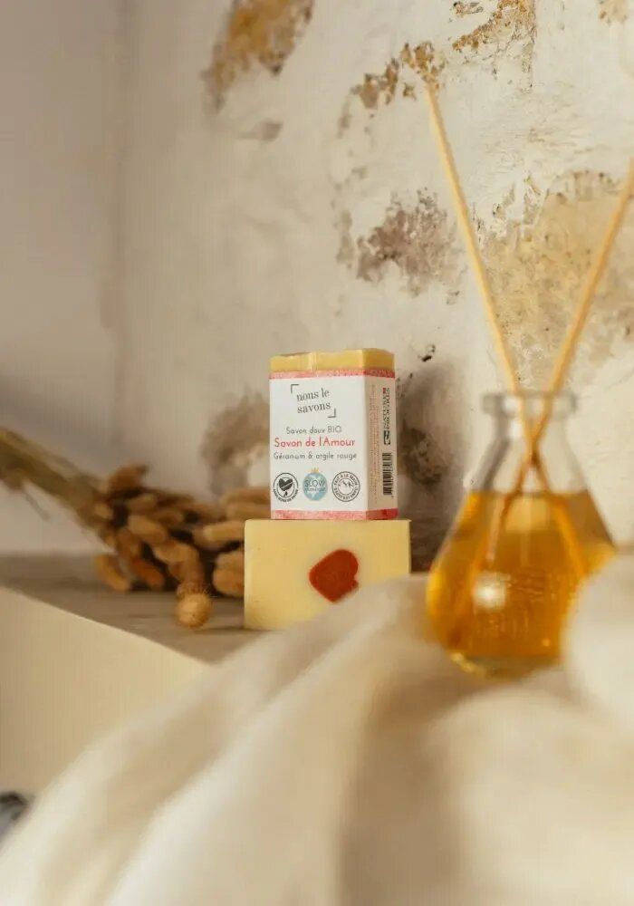Beauty products - Sweet organic soap of love - LIMITED EDITION - NOUS LE SAVONS