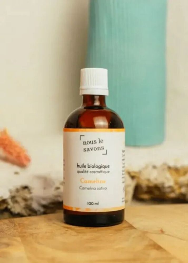 Beauty products - Organic Camelina Oil - NOUS LE SAVONS