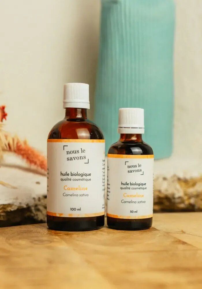 Beauty products - Organic Camelina Oil - NOUS LE SAVONS