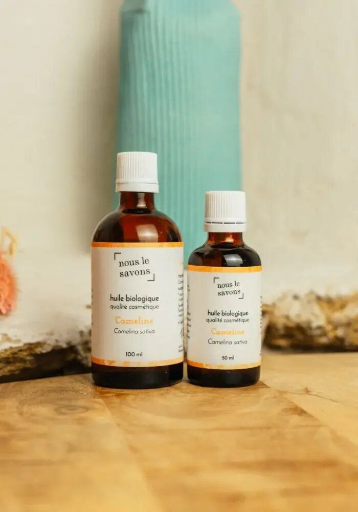 Beauty products - Organic Camelina Oil - NOUS LE SAVONS