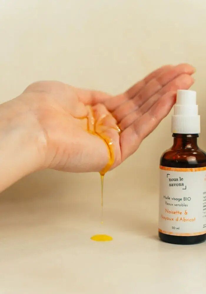 Beauty products - Hazelnut and Apricot Kernel Oil Face Oil - NOUS LE SAVONS