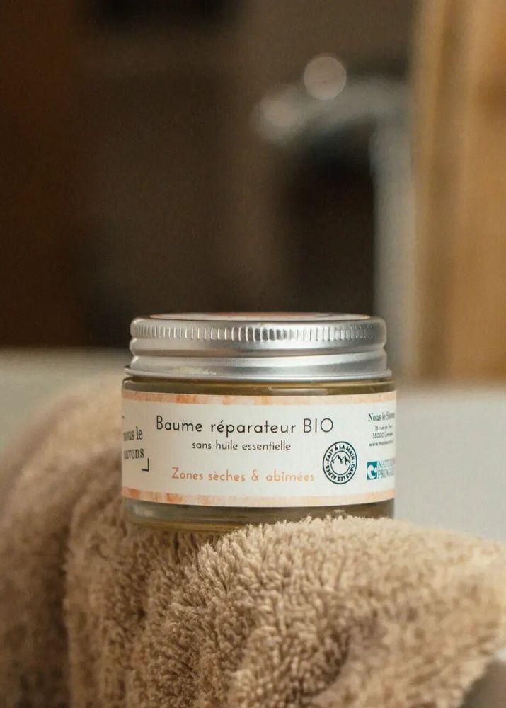 Cosmétiques - Baume Réparateur Bio - NOUS LE SAVONS