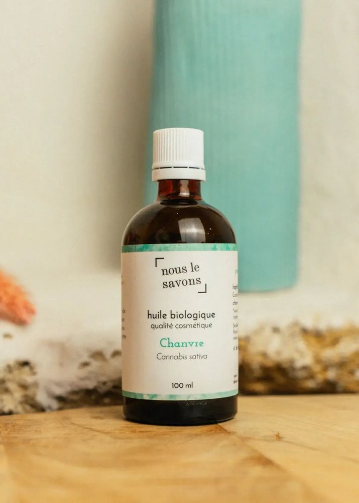 Beauty products - Pure Organic Hemp Oil - NOUS LE SAVONS