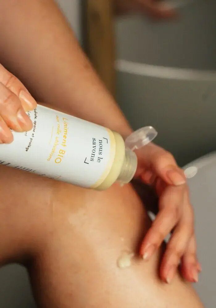 Cosmétiques - Liniment oléo-calcaire naturel 100% français - NOUS LE SAVONS