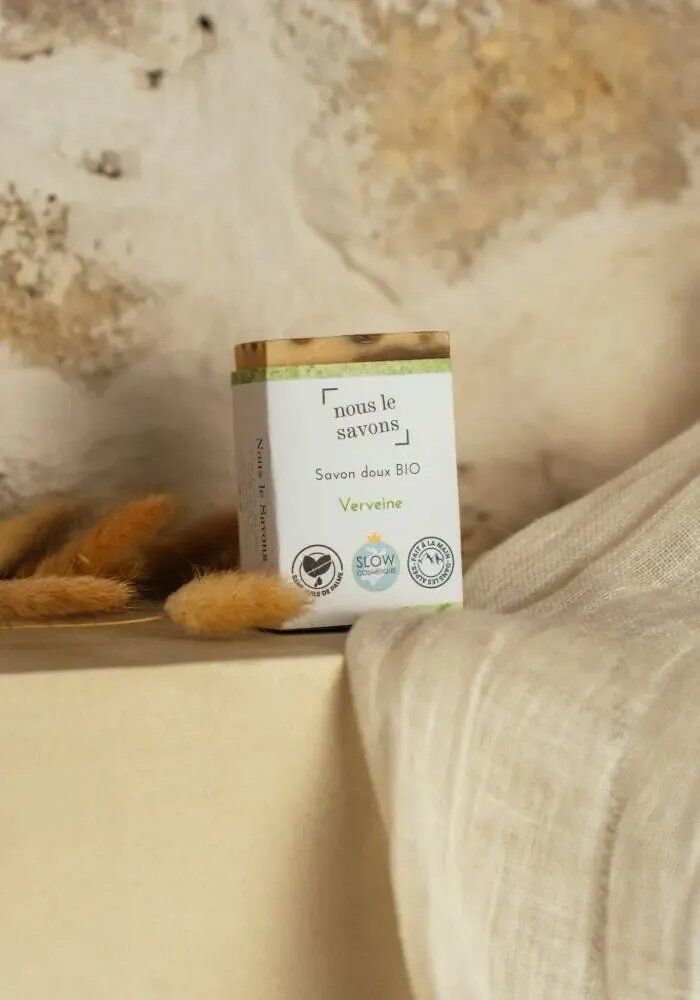 Beauty products - Soft organic soap - Verbena - NOUS LE SAVONS