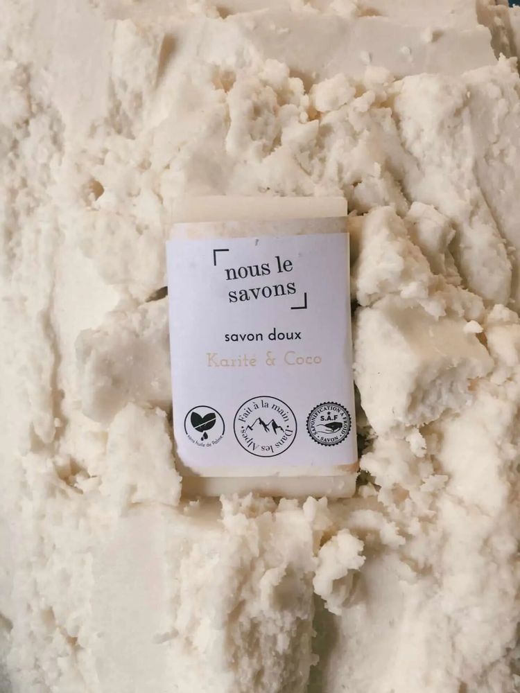 Cosmétiques - Savon bio doux - Karité & Coco - NOUS LE SAVONS