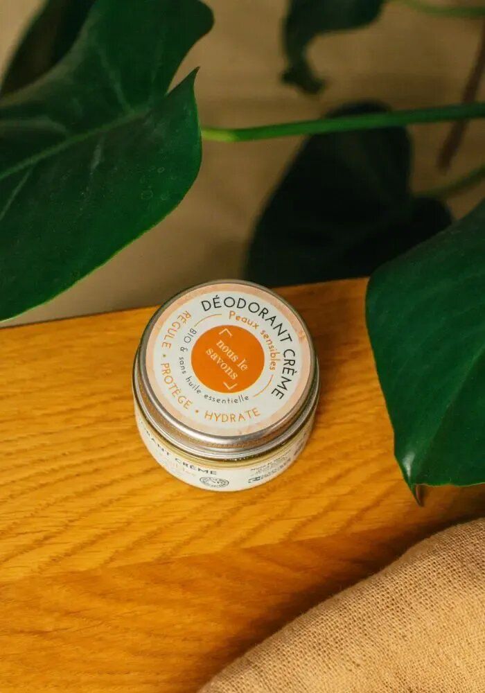 Cosmétiques - Déodorant naturel Peaux sensibles - NOUS LE SAVONS