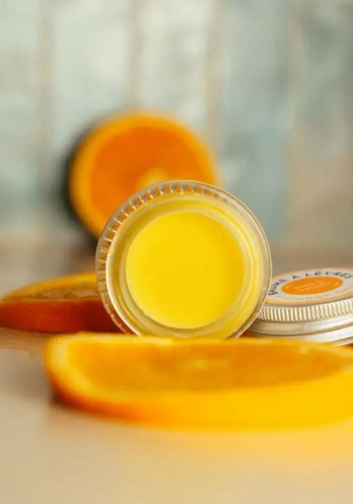 Cosmétiques - Baume à lèvres bio - orange douce - NOUS LE SAVONS