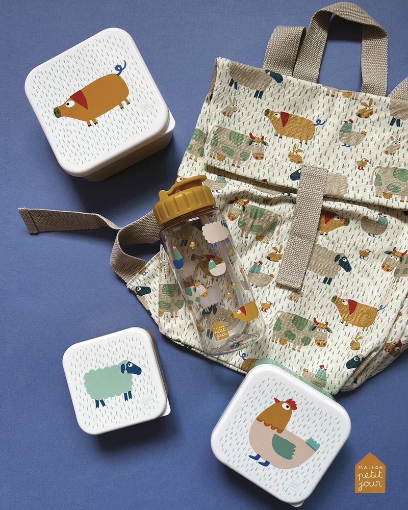Assiettes au quotidien - Gourde La Ferme - PETIT JOUR PARIS