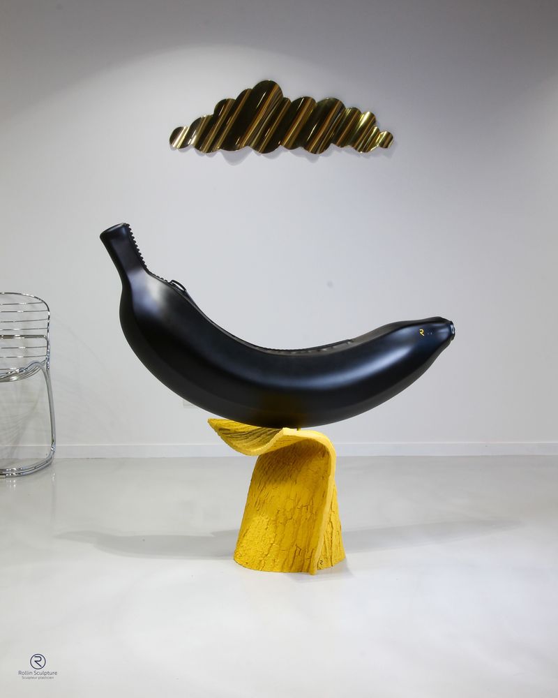 Sculptures, statuettes and miniatures - BANANA - ROLLINSCULPTURE