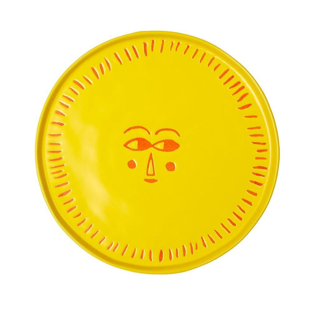 Everyday plates - Sunshine Side Plate - DONNA WILSON
