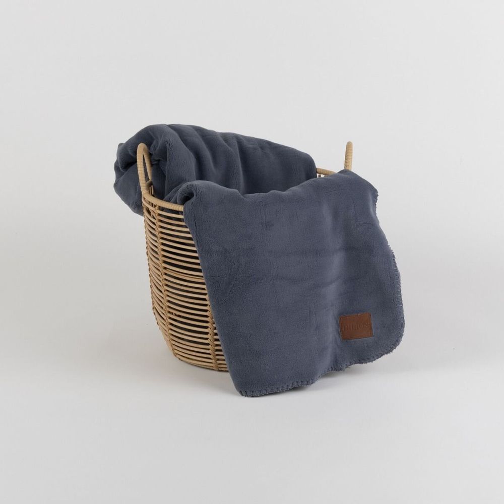 Throw blankets - Blanket DANTE, 200x220cm, Blue - DILIOS