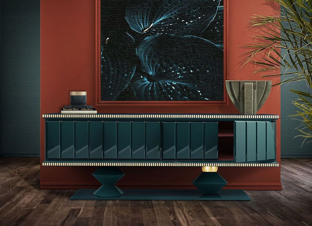 Sideboards - Cortez Sideboard Handmade in Portugal By Malabar - MALABAR