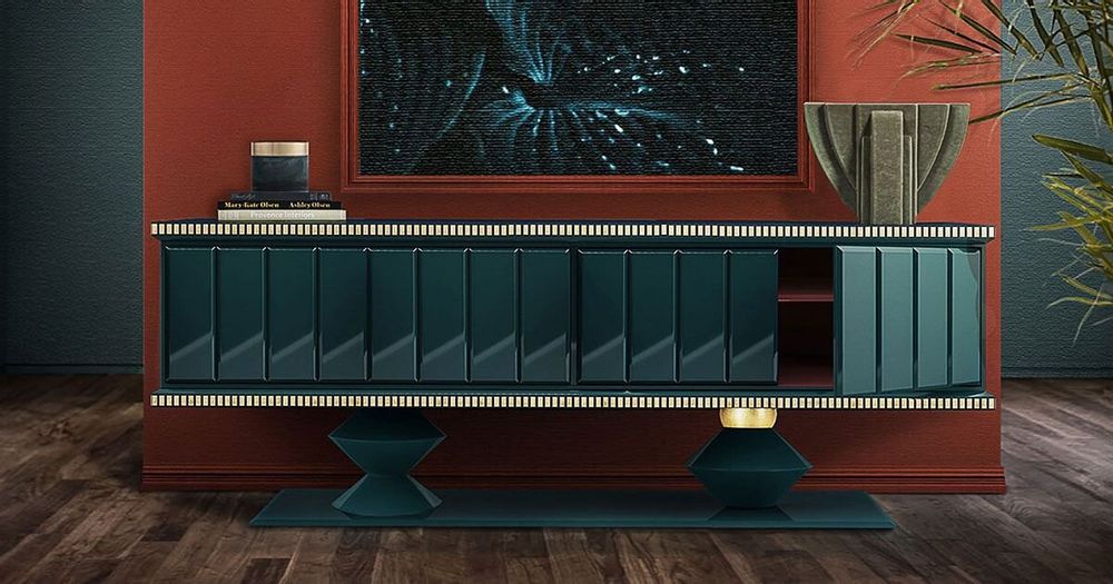Sideboards - Cortez Sideboard Handmade in Portugal By Malabar - MALABAR