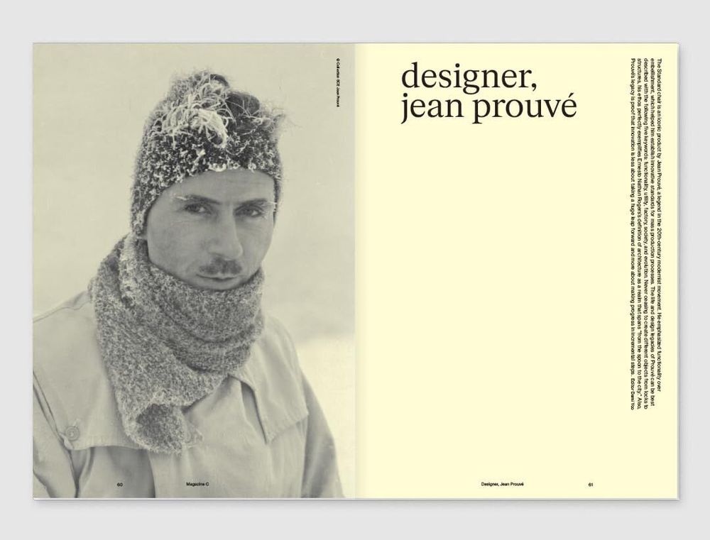 Objets de décoration - Chaise standard du magazine C numéro 01 - NEW MAGS